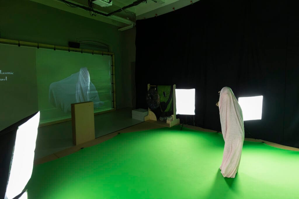 (p)Art of the BioMass, installationsvy MikroBion. Foto Johan Osterholm